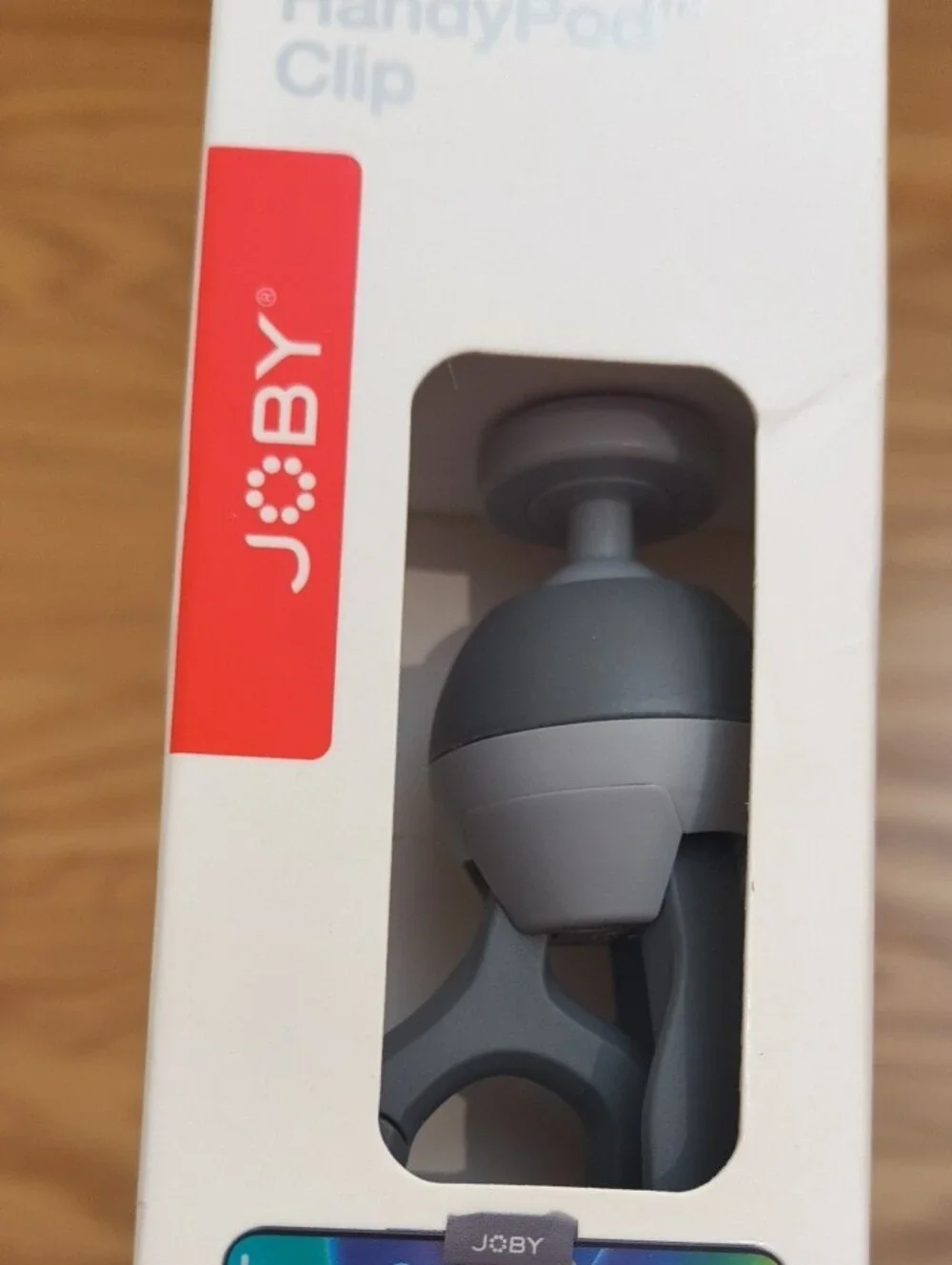 Joby Phone & Camera Handypod Clip  Tripod Gray NWT